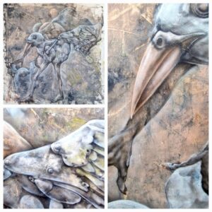 De cyclus van het leven 80-80cm